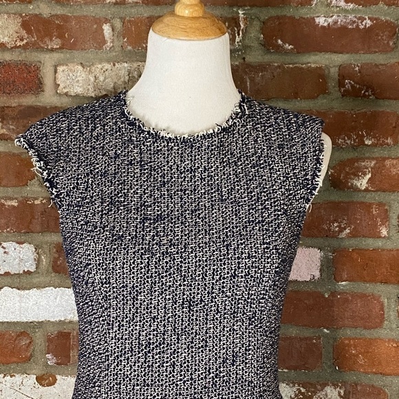 Rebecca Taylor Confetti Tweed Dress sleeveless size 8 - Picture 8 of 9